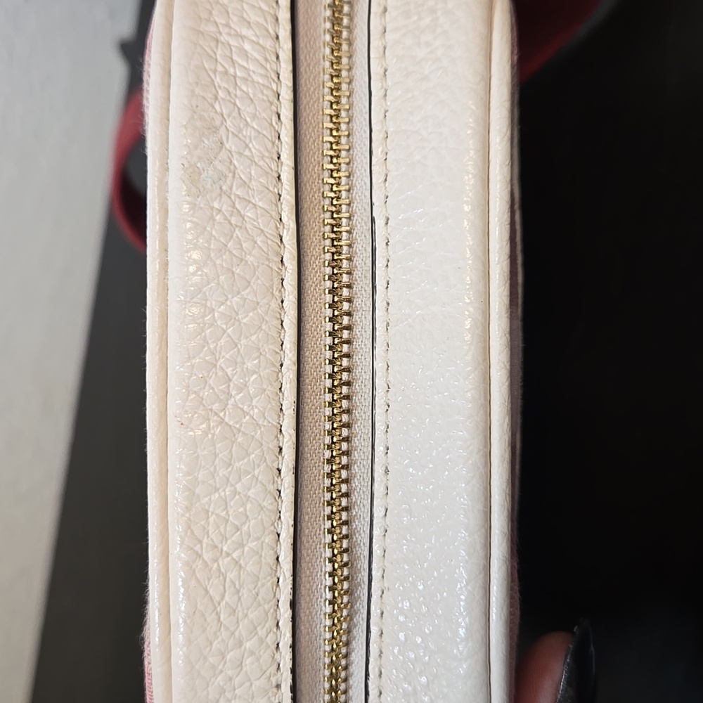 Coach Pink and Cream Signature Crossbody Bag - Picture 3 of 12